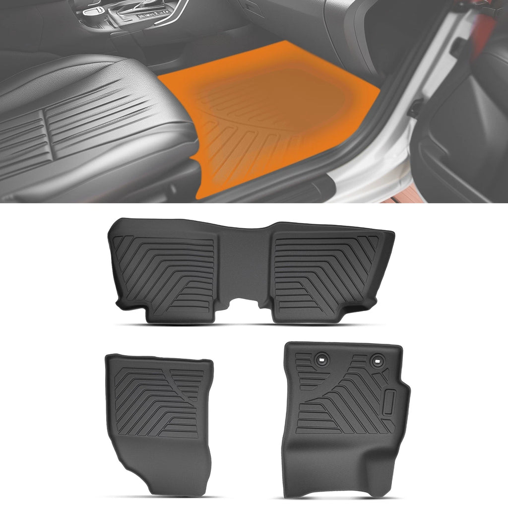 All Weather Floor Mats for Toyota Corolla Sedan (2014–2019) TPE