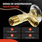 A/C Expansion Valve for Hyundai Elantra (1992–1995)
