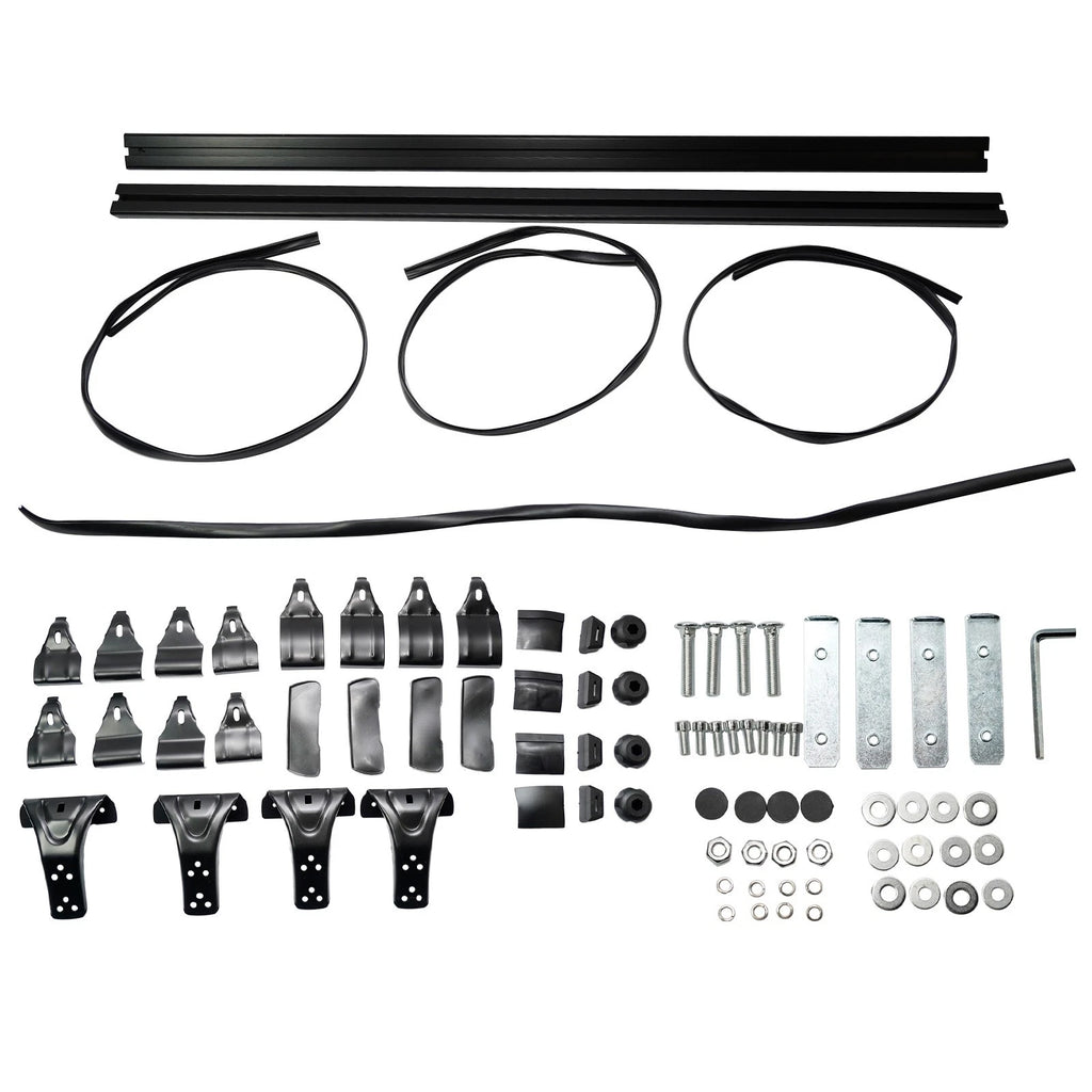 Set of 2 Universal Roof Rack Cross Bars for Most Cars SUVs