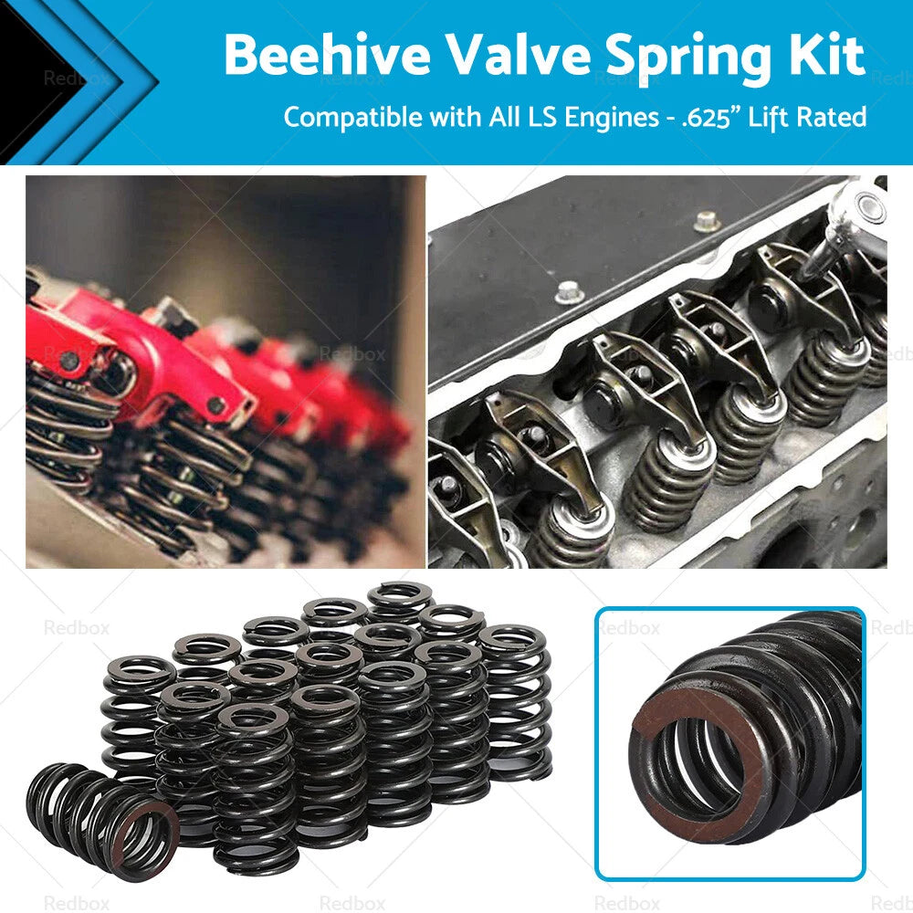 Beehive Valve Spring Kit for Chevrolet 4.8 5.3 5.7 6.0 6.2 LS1 LS2 LS3 (2000–2023)