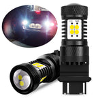 2X 6000K White 3157 3156 LED Reverse Turn Signal Light CAnbus