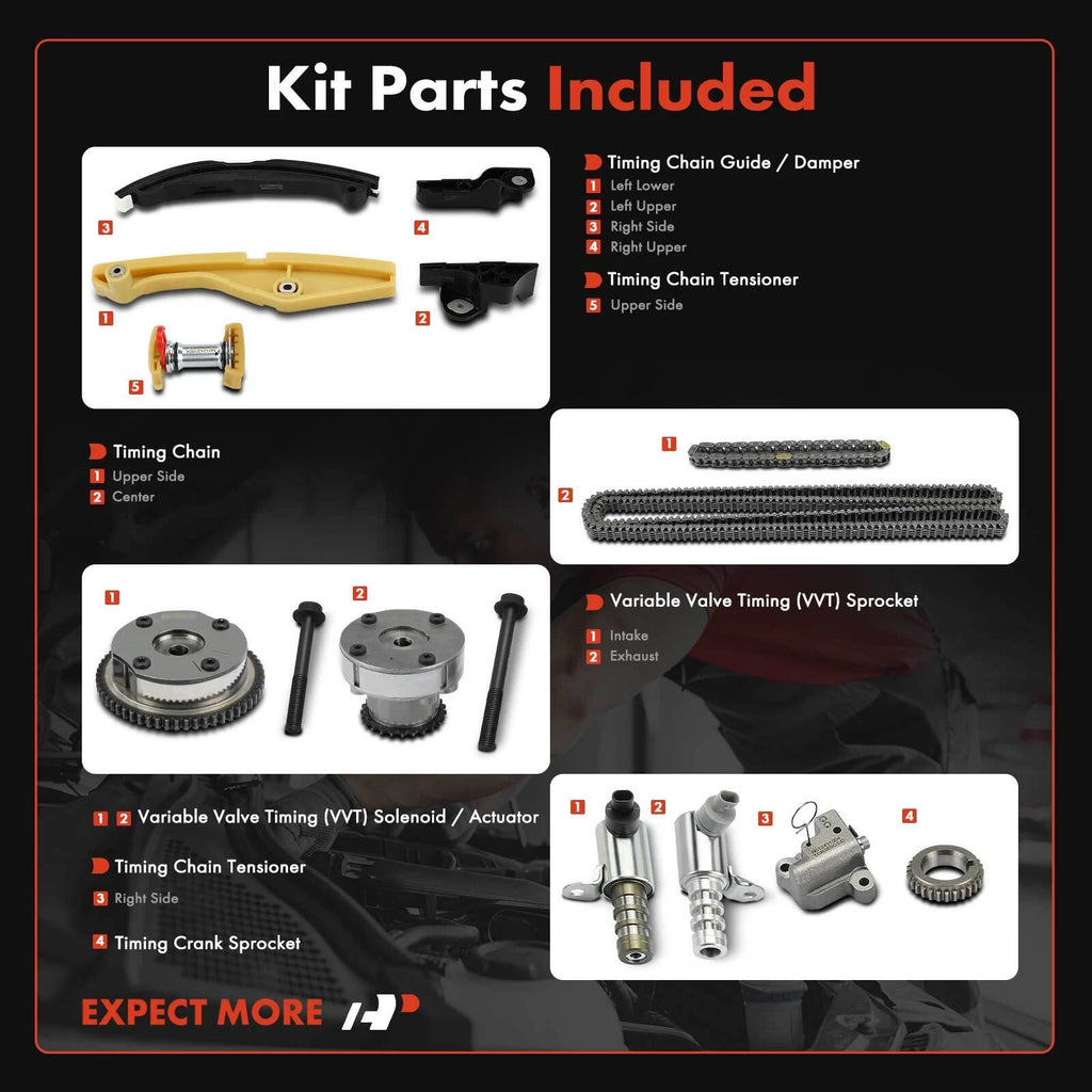 Timing Chain Kit for Ford F-150, Lincoln MKT (2013-2016)