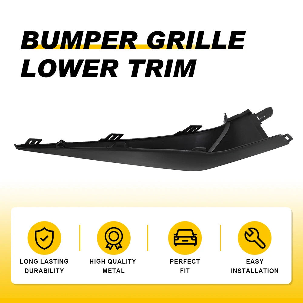 Front Bumper Grille Lower Molding for Toyota Corolla SE XSE (2020–2022)