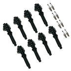 6X Ignition Coil & Spark Plug for Land Rover Range Rover Sport (2014-2019)