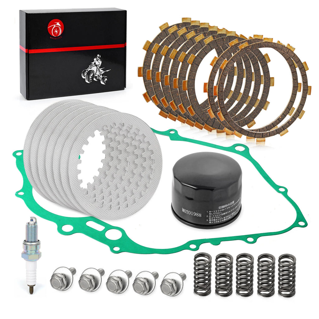 Heavy Duty Clutch Kit w/ Gasket & Oil Filter for Yamaha Raptor 660 (2001–2005)