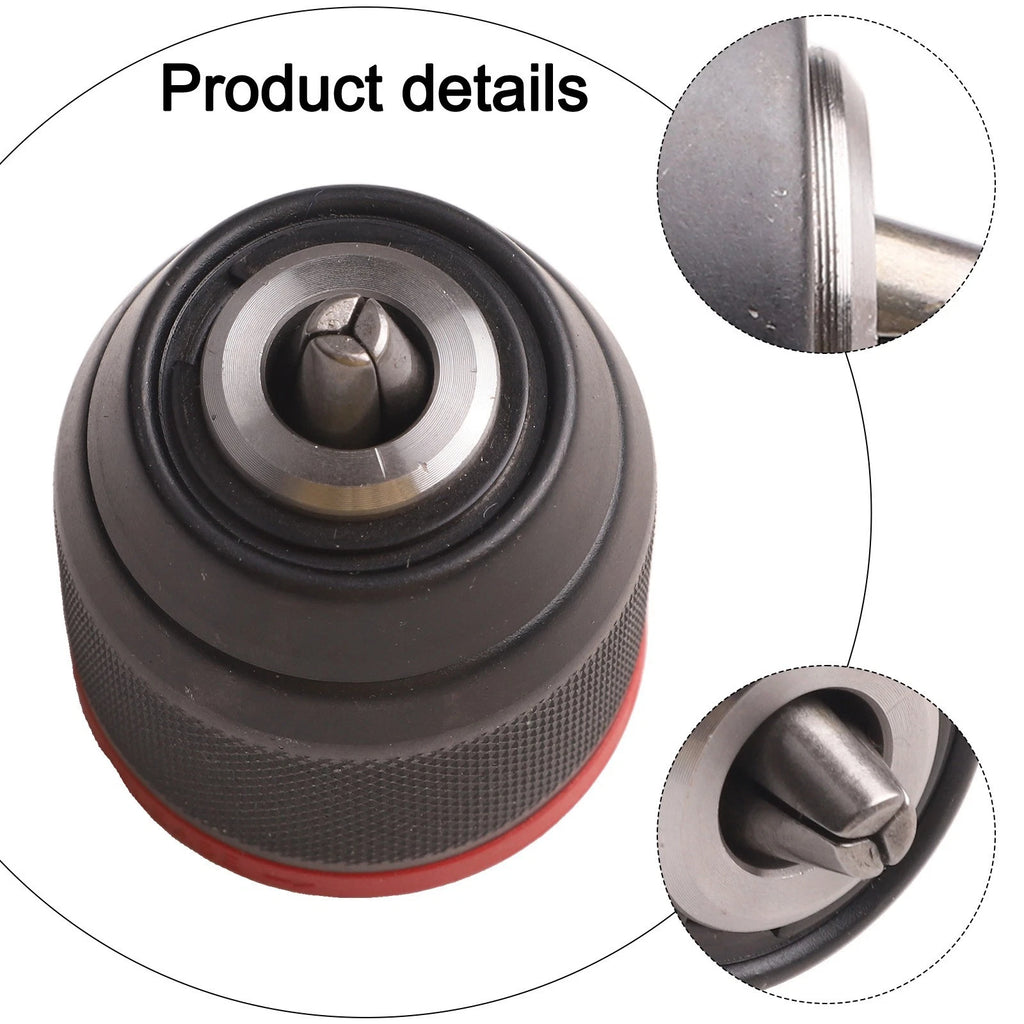 Keyless Drill Chuck Adapter for Impact Drive 0.8 to 10mm
