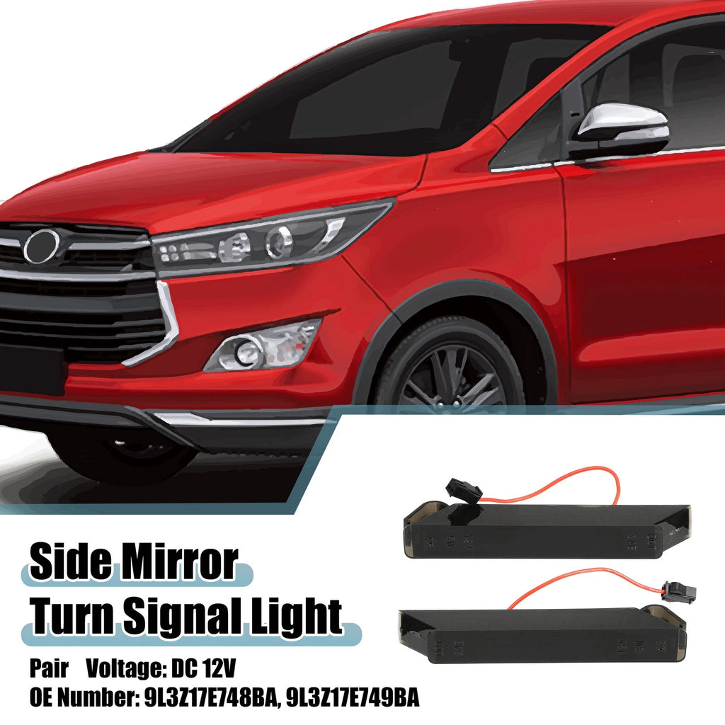 1 Pair Yellow Side Mirror Turn Signal Light for Ford F150 (2004–2006)
