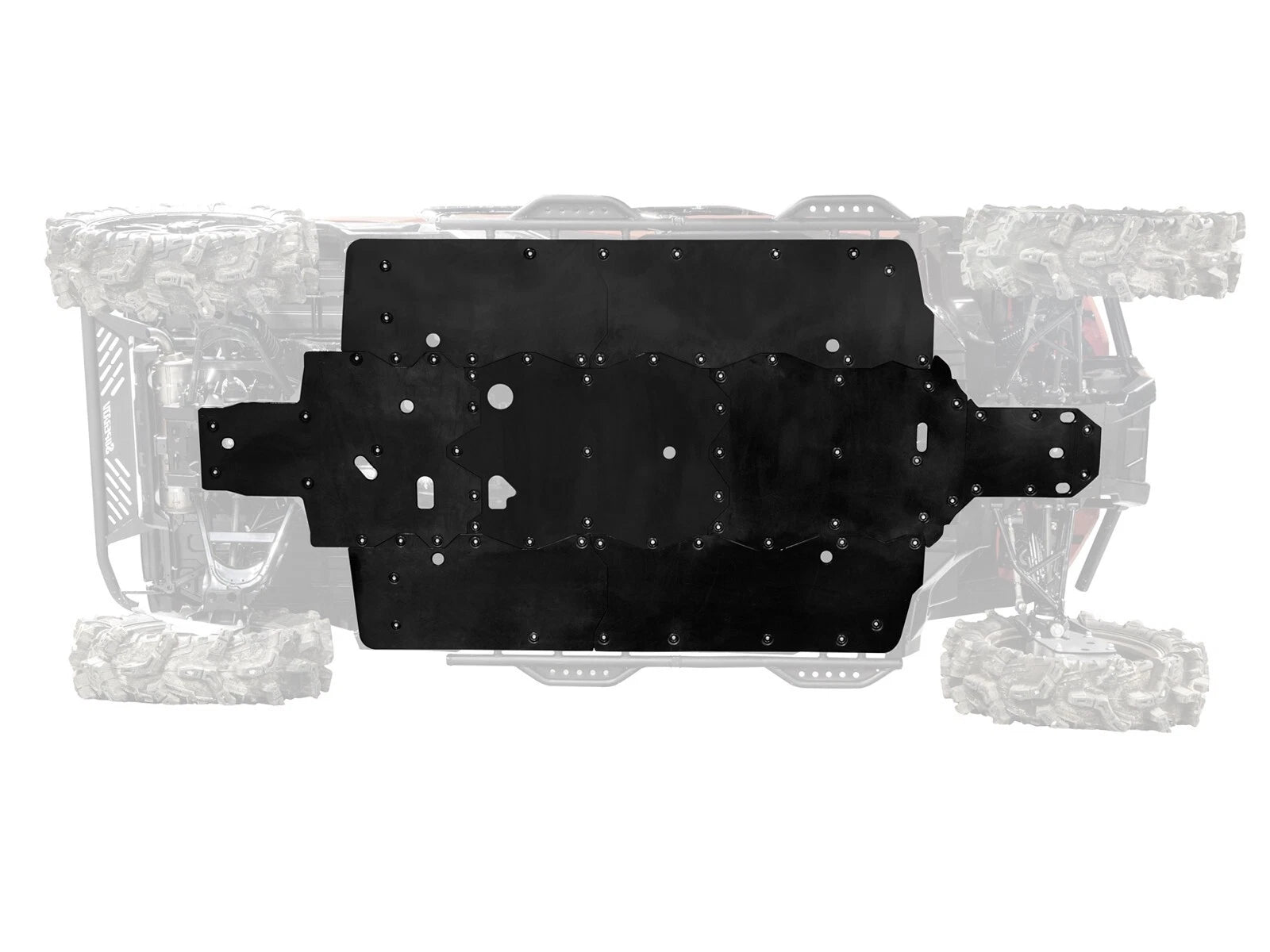 Heavy Duty 1/2" Full Skid Plate for Honda Pioneer 1000-6 (2023+)