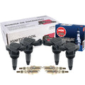 Set of 4 Ignition Coils & 4 NGK Iridium IX Spark Plugs for Rondo (2007–2012)