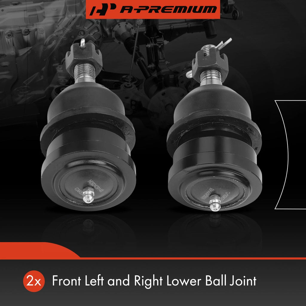 2X Front Lower Side Ball Joint for Chevrolet Corvette (1984-1996)