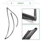 1 Pc Front Right Door Window Run Channel Seal Strip No. 6814112511 for Toyota 