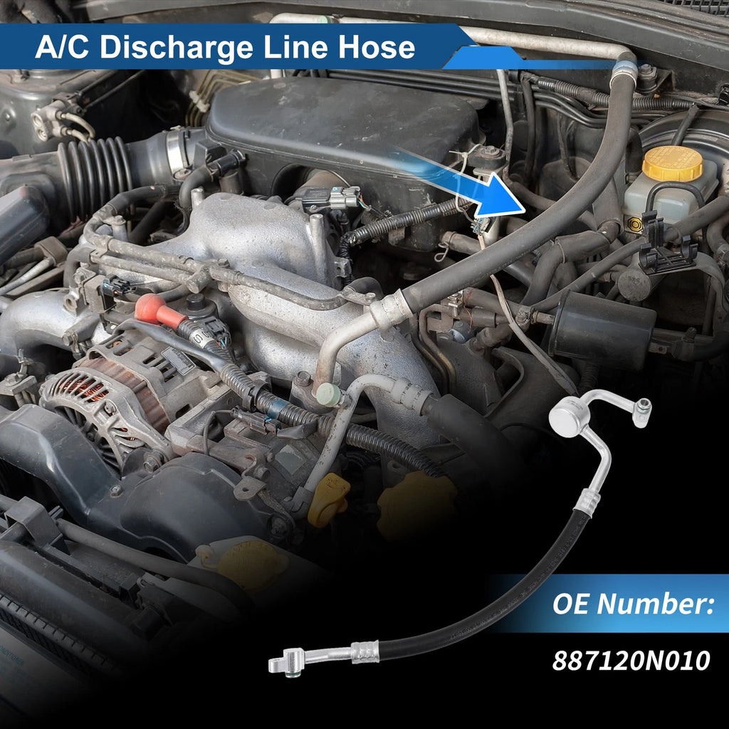 A/C Refrigerant Liquid Hose for Toyota Crown (2005–2009) No. 887120N010