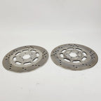 Dual Front Brake Disc Rotors for Harley Davidson (1984–1999) 44136-92
