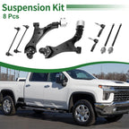 8pcs Front Suspension Control Arm Kit for Chevrolet Equinox (No. 524157/ES800640)
