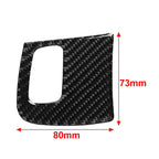 Carbon Fiber Engine Start Key Frame Cover for Audi A4 A5 S5 (2008-2016)