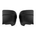 Set of 2 Matte Black Rear Bumper End Caps for Isuzu Rodeo
