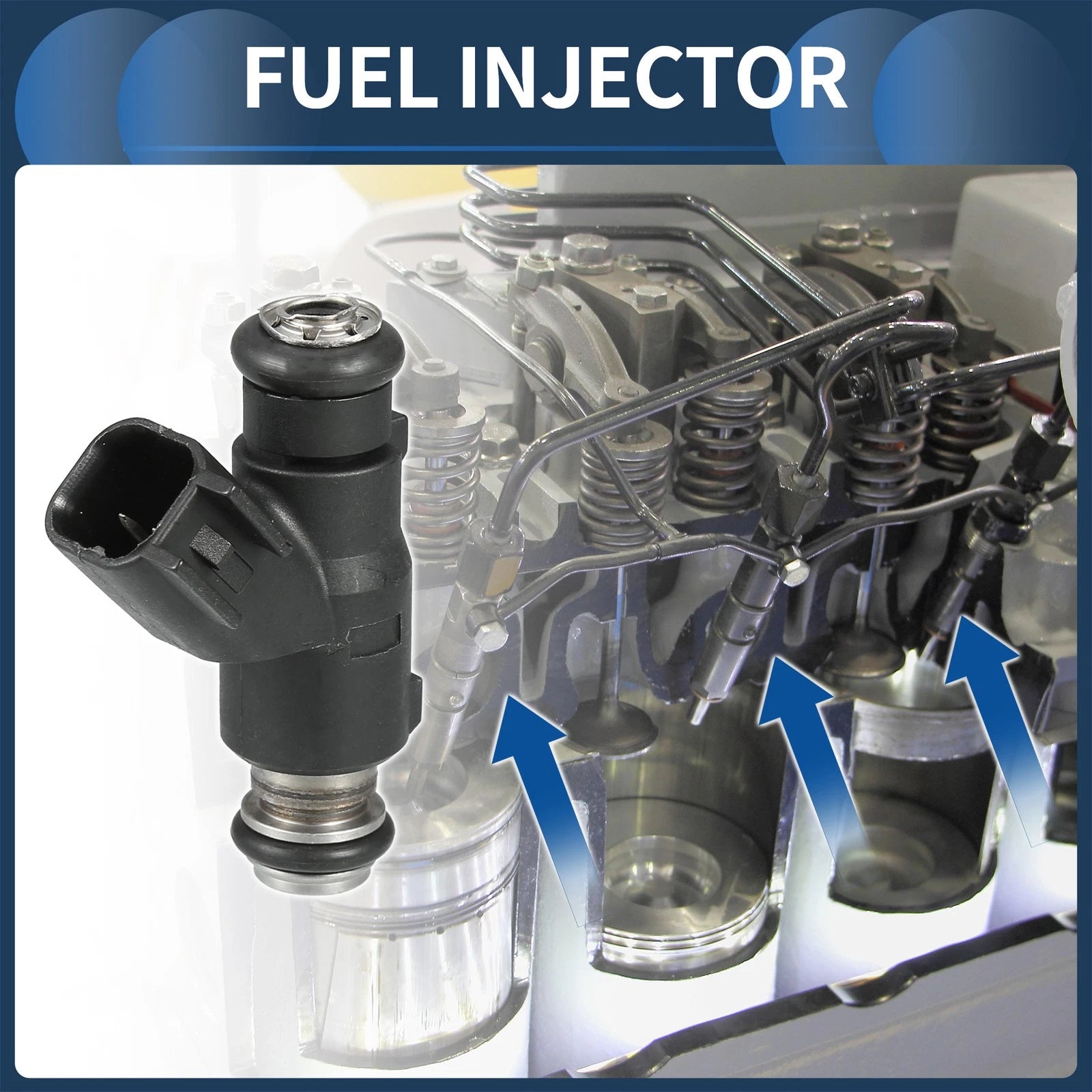 Fuel Injector No.12592648 for Chevrolet Impala LS LT (2007–2010) 3.5L