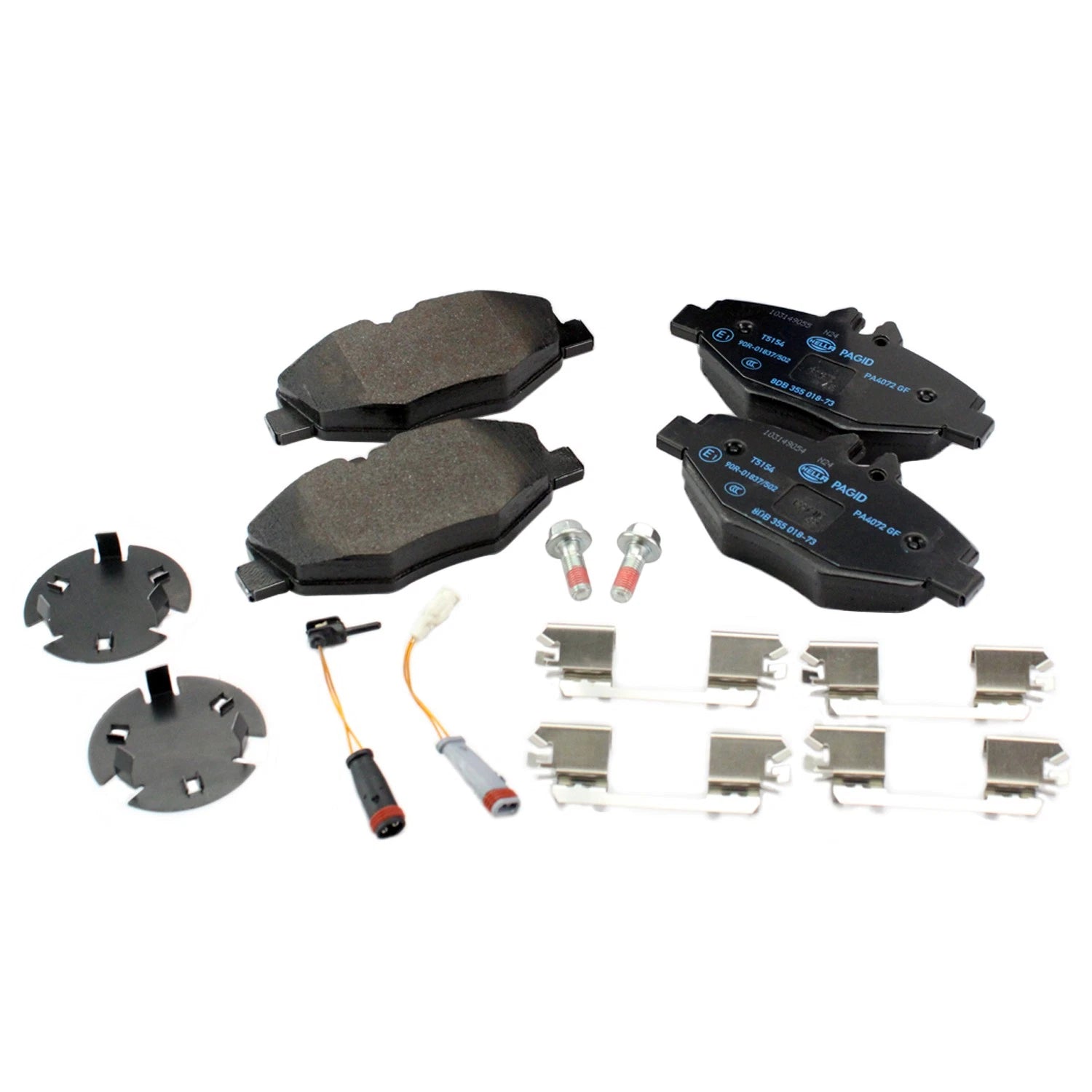 Set of 4 Front Disc Brake Pads for Mercedes W211 E320 E350 (355018731)