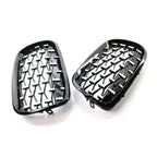 Diamond Grille Front Bumper Kidney for BMW X5 X6 (2007-2013)