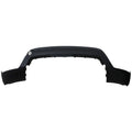 Replacement Black Matte Plastic Front Lower Valance w/Park Assist Sensor Holes