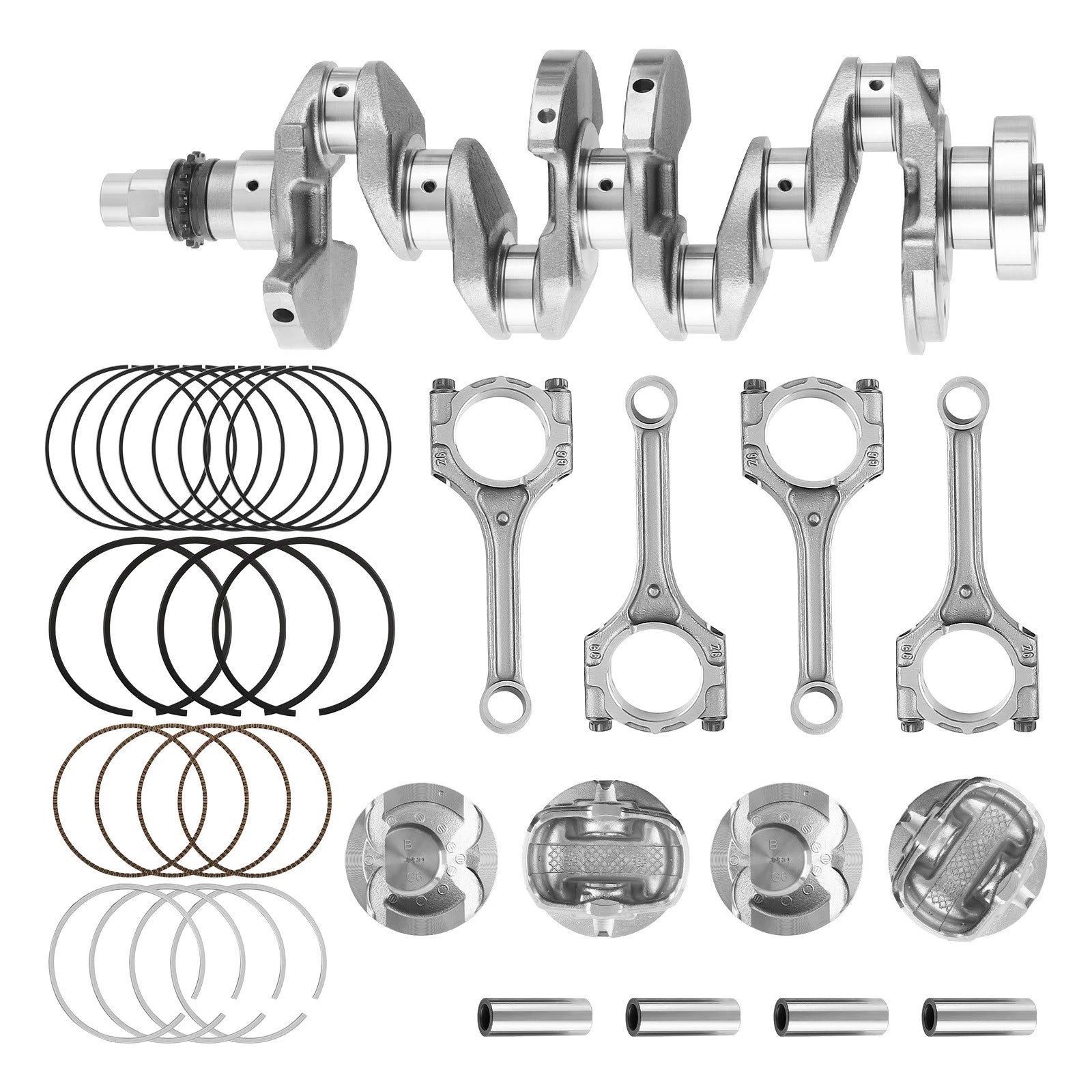 G4FD Crankshaft, ConRods & Piston Set for Hyundai Accent, Kia Soul (2012–2016)