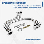 Stainless Steel Exhaust Manifold Header for Subaru Impreza 2.5RS (1997–2005)