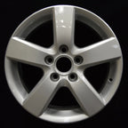 16x6.5 Factory Wheel Bright Fine Silver for Volkswagen Passat (2007–2010)