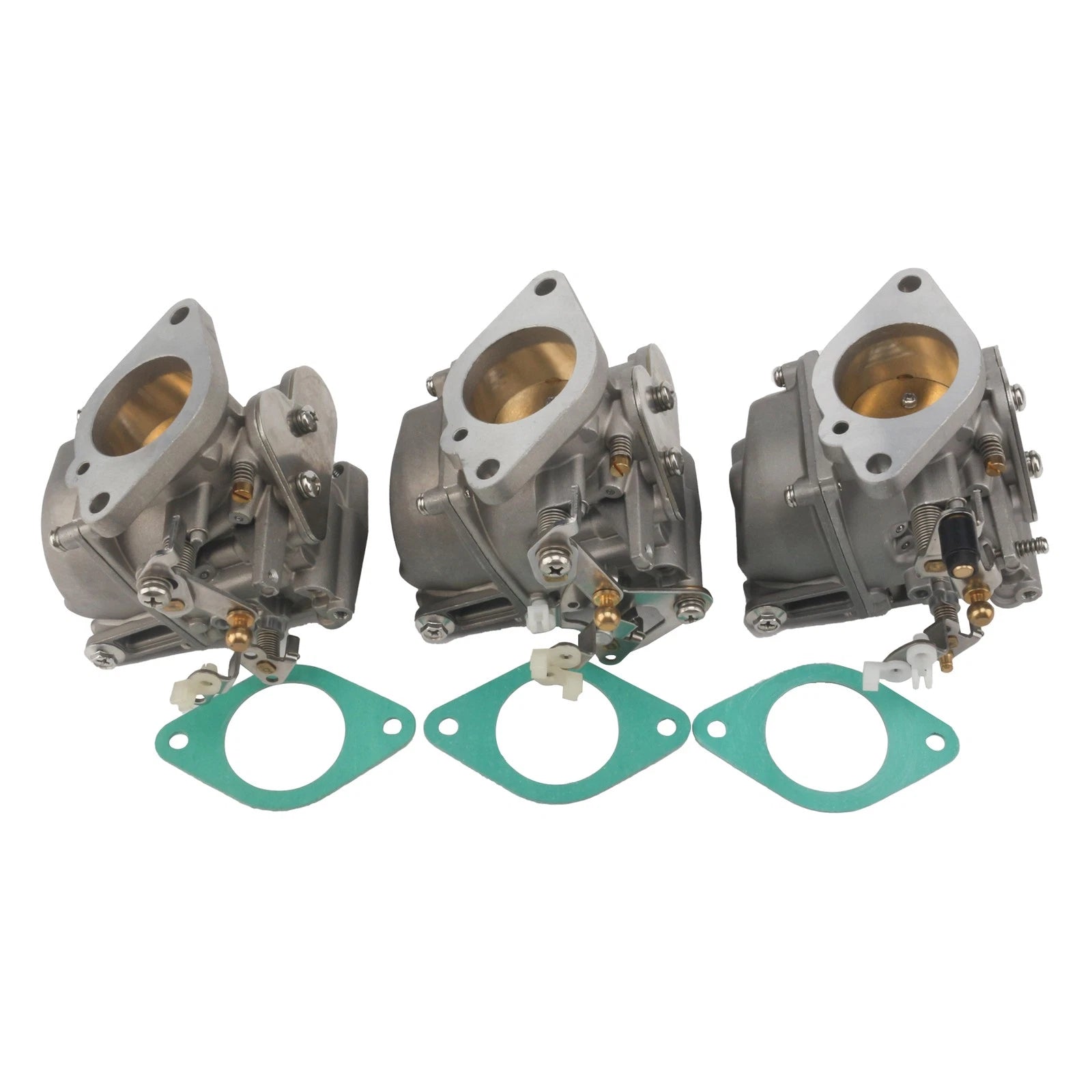 Carburetor with Gasket for Yamaha 2-Stroke 75HP 85HP Outboard (688-14301 14302 14303)