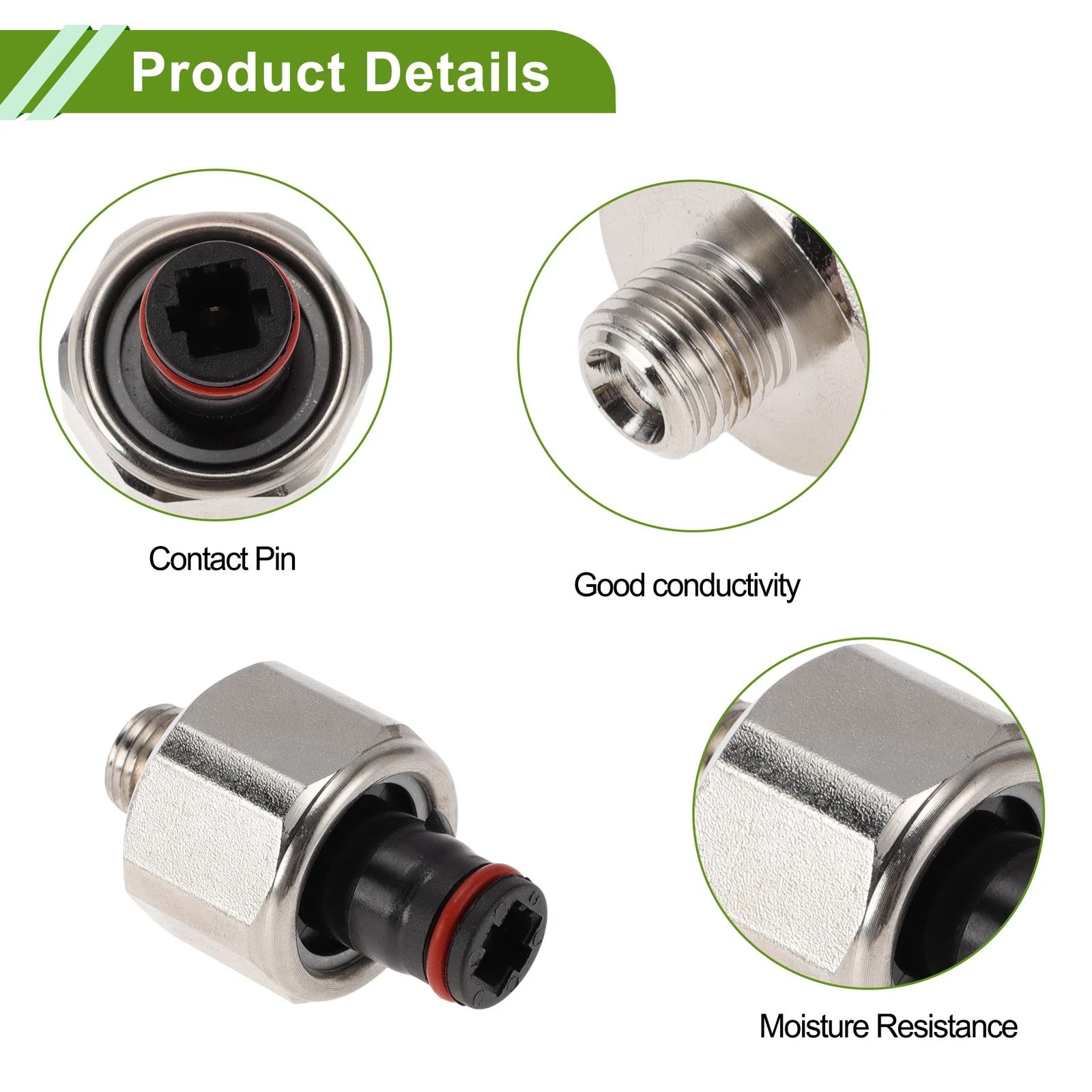 1 Pc Ignition Knock Detonation Sensor No.8961512020 for Toyota Corolla (1990–1991)