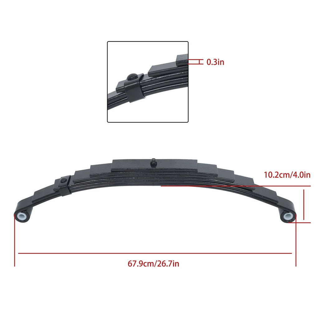 Set of 6 Leaf Springs for Make Model