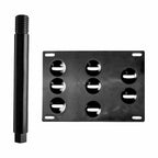 Tow Hook Front License Plate Mount Bracket for Mercedes-Benz C-Class (2015-2016)