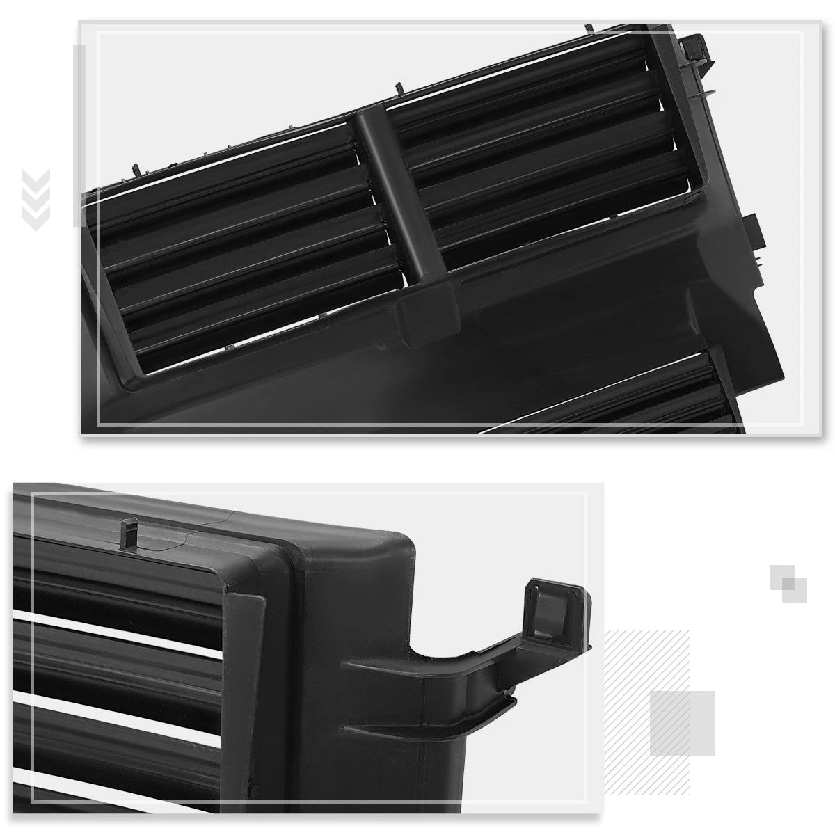 Set of 4 Tap-On Window Visors for Mitsubishi Lancer Sedan (2008–2017)