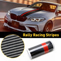 5D Carbon Fiber Front Hood Strip Decal for Audi A4 A3 A5 A6 TT
