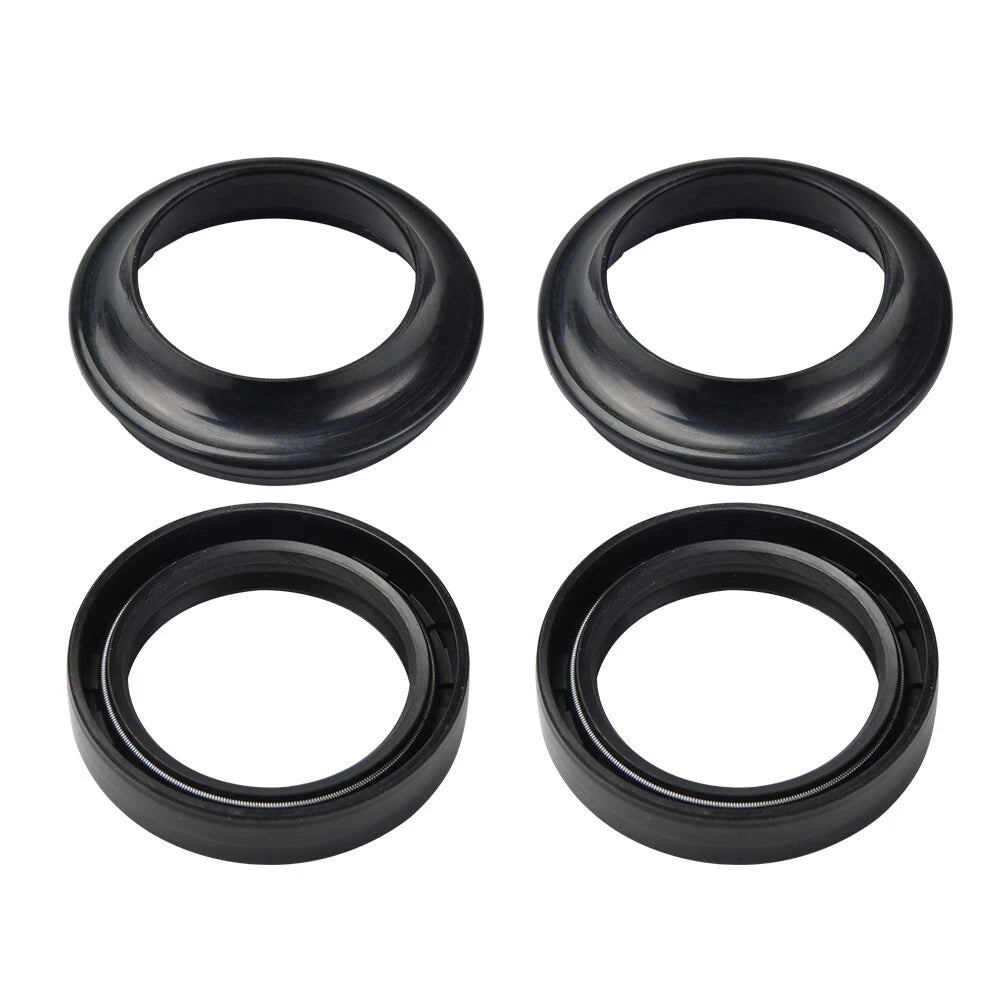 Set of 4 Fork Seals & Dust Seals for Honda VT700C VT750C VT800C XL350R XL600R