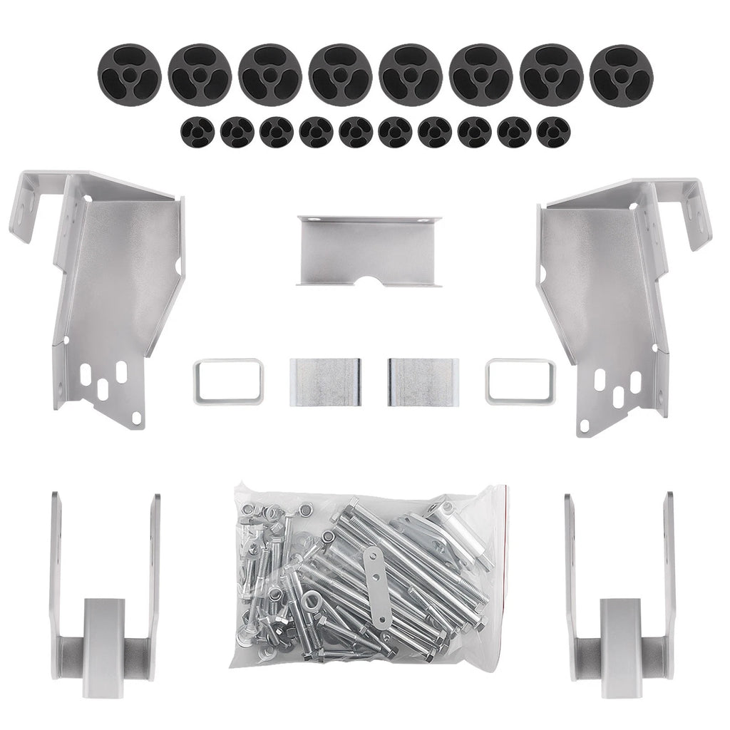 3" Body Lift Kit Brackets for Chevy GMC Silverado Sierra 1500 (2007–2013)