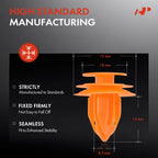 50x 8.5mm Nylon Liftgate & Headliner Retainer Clips for Ford Honda