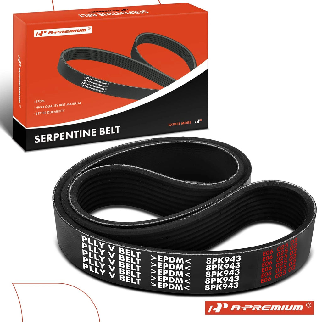 Serpentine Belt for BMW ActiveHybrid 3, ActiveHybrid 5 (2013–2015)
