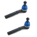 Set of 2 Front Outer Steering Tie Rod Ends for Chevy Cavalier (1995–2005)