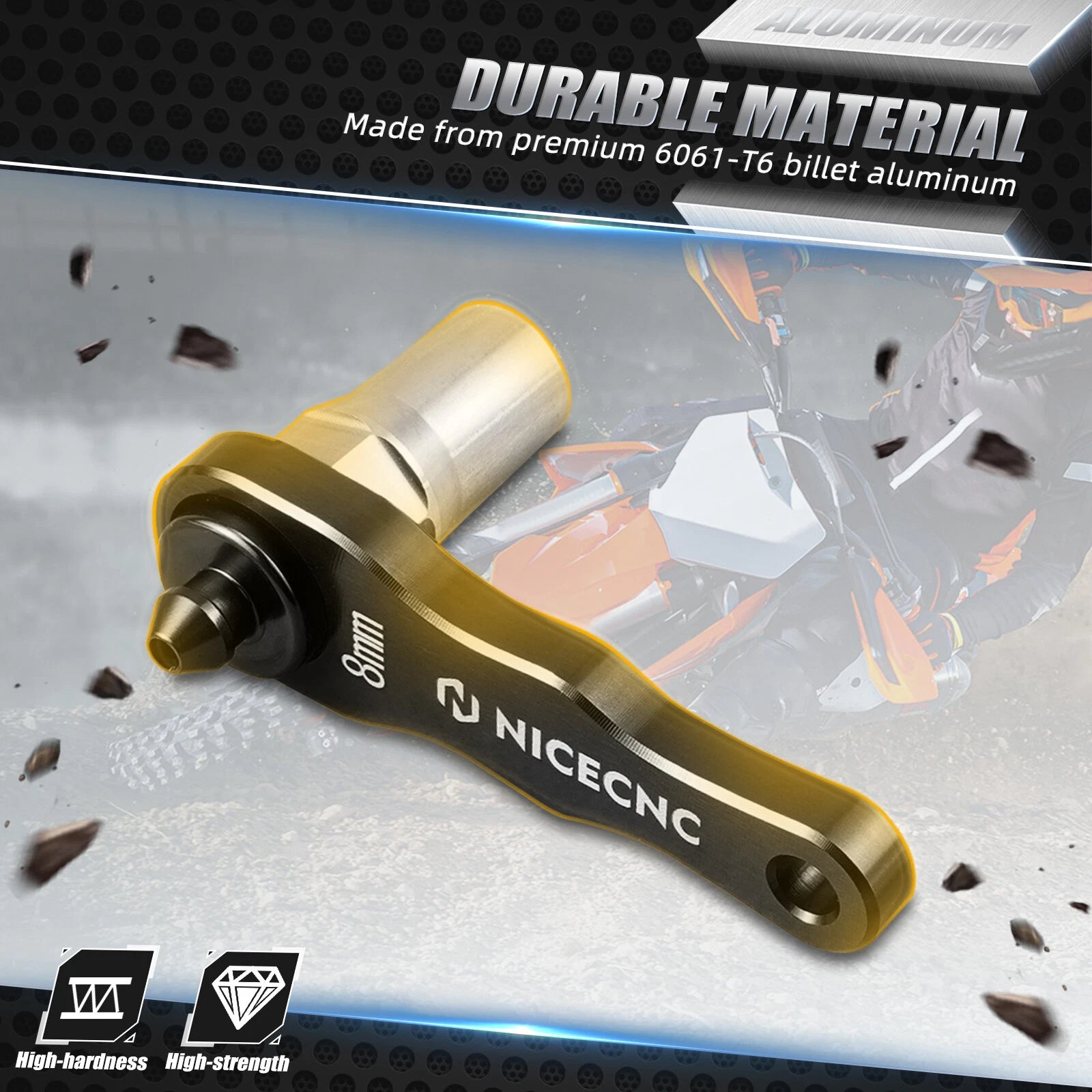 8mm Hydraulic Brake Clutch Mini Nipple Bleeder Tool for Motocross Enduro