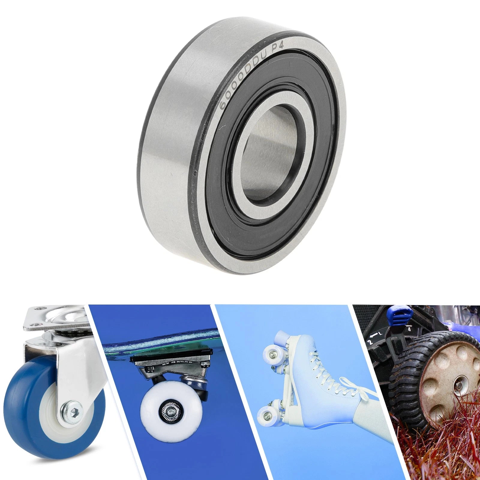 Deep Groove Ball Bearing P4 for Scooter Skateboard Wheel (10x26x8mm)