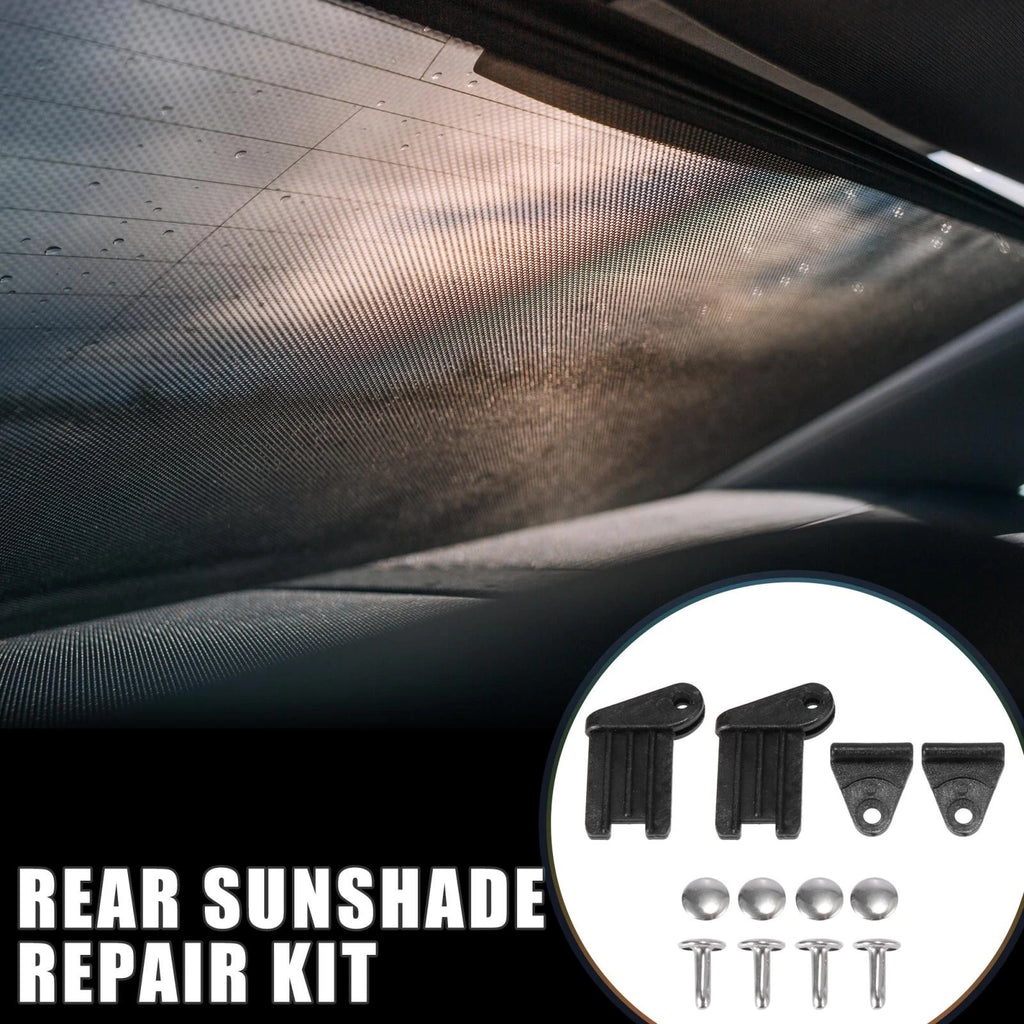 Set of 2 Plastic Rear Sunshade Repair Kit for BMW 525i 528i 530i 540i M5