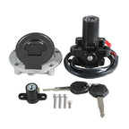 Ignition Key Switch Fuel Tank Cap Set for Yamaha FZ1 FZ1S FZ1N FZ1000 (2006–2015)