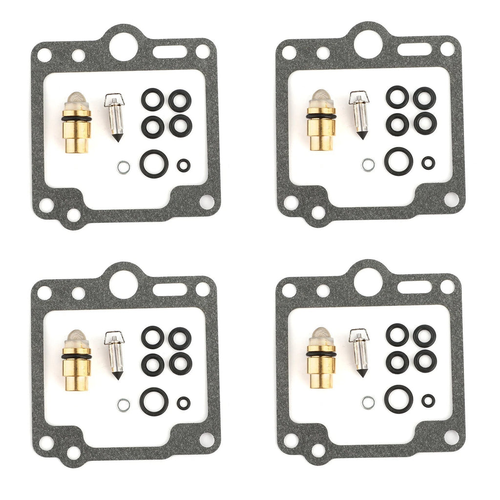 Set of 4 Carburetor Repair Kits for Yamaha XJ700, XJ750, FJ1100, FJ1200 (1985–1992)