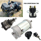 Starter for Polaris Sportsman 700 (2005–2006) W/Bendix, Relay, Ignition Switch