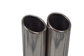 Polished Tip Rolled Edge Clamp-on Exhaust Tip 18" x 3.5" x 2.5"
