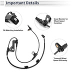 ABS Wheel Speed Sensor No. 59830F2300 for Hyundai Elantra (2017–2020)