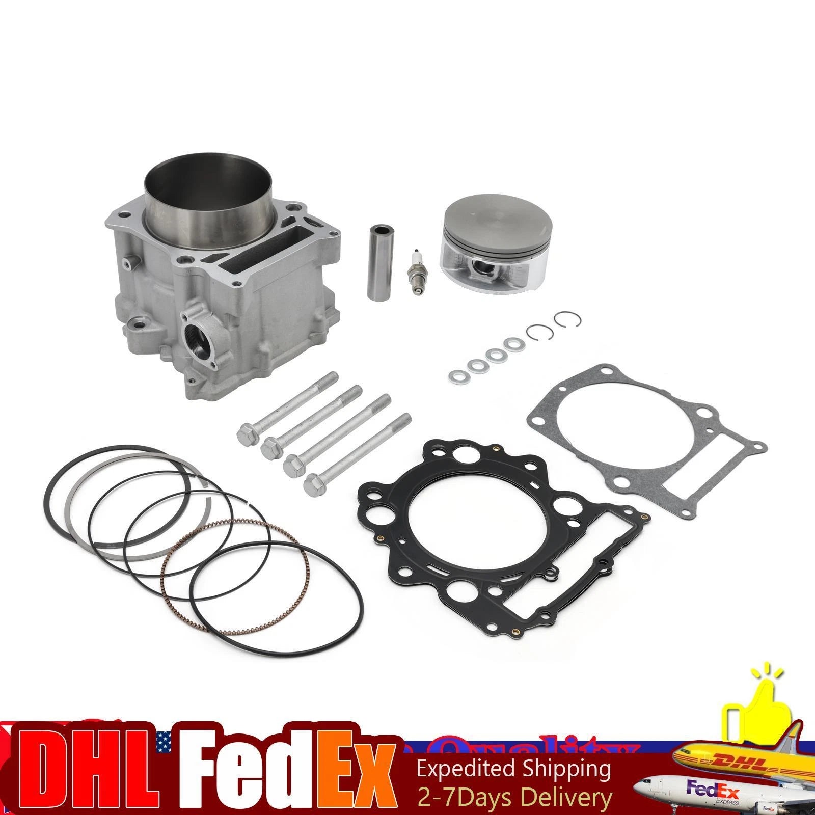 Big Bore Kit 102mm 686 Cylinder Top End Rebuild for Yamaha Raptor YFM 660R (2001–2005)