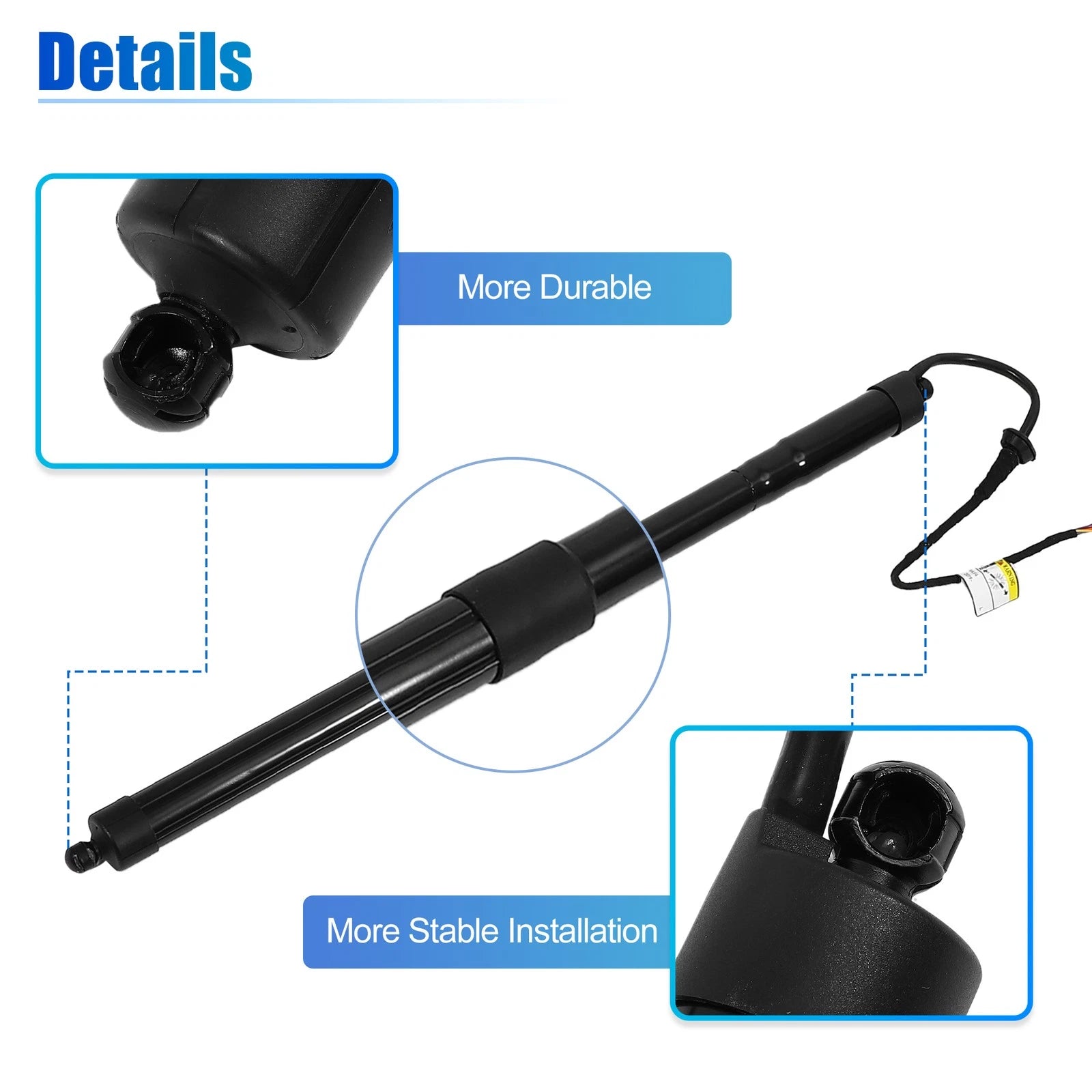 Set of 2 Power Rear Tailgate Lift Supports 6892042020 6891042060 for Toyota RAV4 (2019–2023)