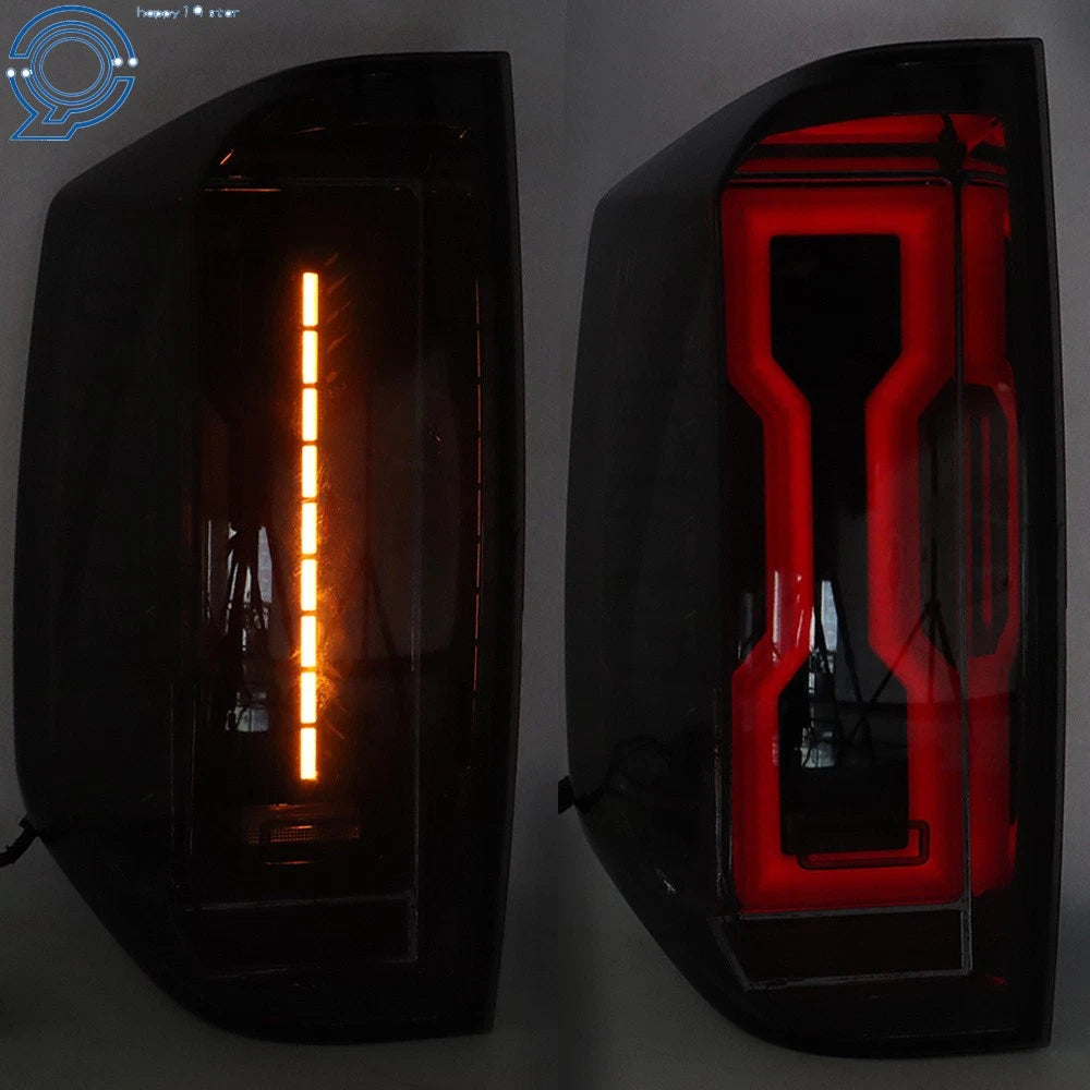 Set of 2 LED Smoked Tail Lamps for Toyota Tundra (2014–2020)