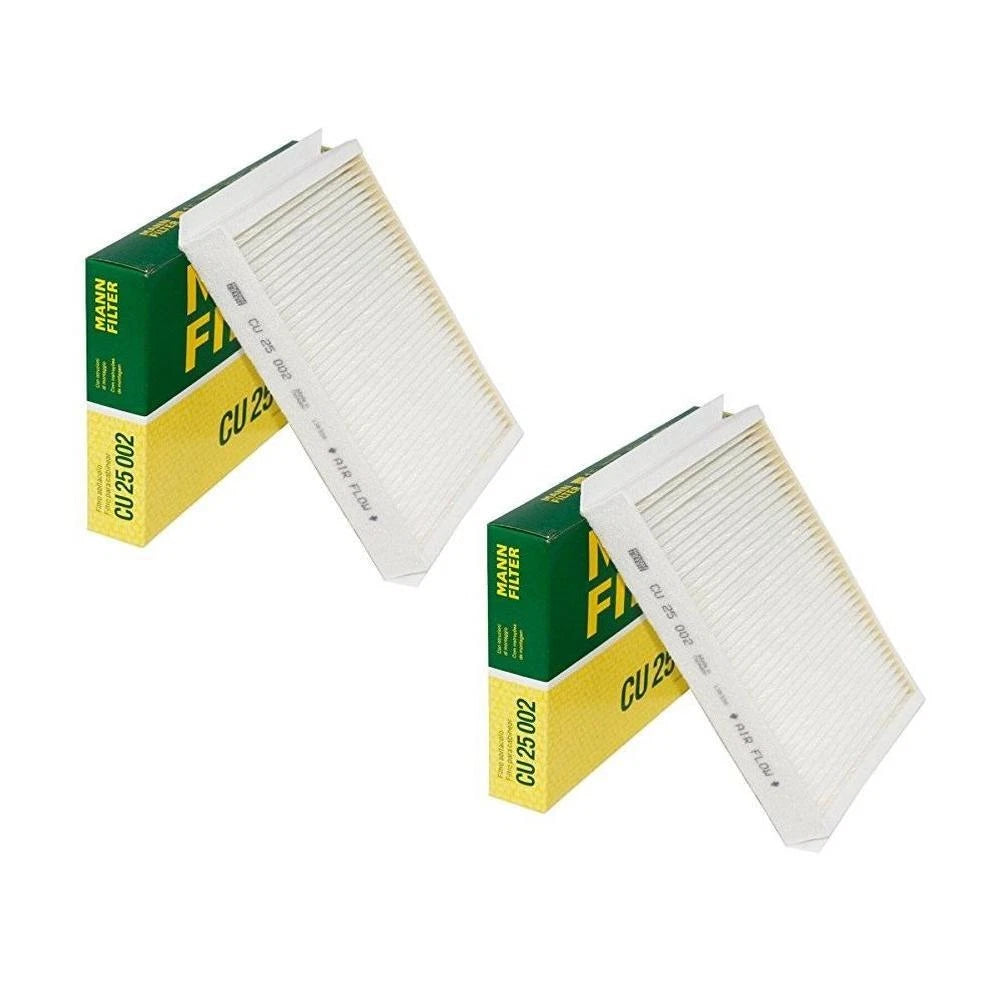 Set of 2 Cabin Air Filters CU25002 for MB W205 A205 C205 S205 X166 X253